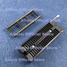 Load image into Gallery viewer, One pcs Black High Quality 40 PIN Universal ZIF Socket for DIP IC MCU+40 PIN Round Hole Socket
