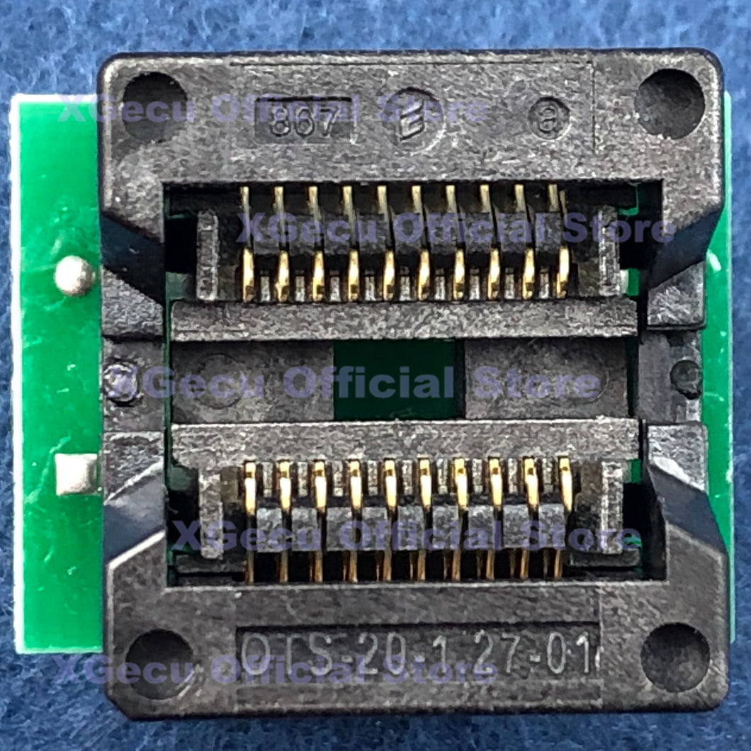 SOP20-DIP20 adapter/adaptor Converter IC socket body width 200mil for TL866A TL866CS TL866II PLUS or other universal programmers