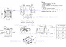 Load image into Gallery viewer, QFN8 /WSON8/MLF8/MLP8/DFN8 TO DIP8 universal two-in-one socket/adapter for both 6*5MM and 8*6MM chips
