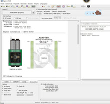 Load image into Gallery viewer, QFP32 TO DIP32 IC test socket programmer adapter/converter for TL866II PLUS programmer T56 programmer
