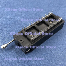 Load image into Gallery viewer, One pcs Black High Quality 40 PIN Universal ZIF Socket for DIP IC MCU+40 PIN Round Hole Socket
