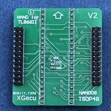Load image into Gallery viewer, NAND TSOP48 FIXED V2 adapter board for XGecu TL866II Plus USB Universal Programmer SPI Flash no including TSOP48 ZIF socket

