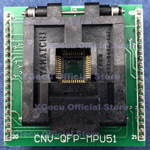 Load image into Gallery viewer, CNV-QFP-MPU51 adapter LQFP44/VQFP44/QFP44/TQFP44-DIP40 support 8051 MCU for TL866A TL866CS TL866II PLUS ZIF 40-PIN Programmers
