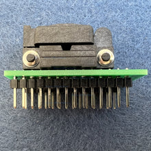 Load image into Gallery viewer, Universal QFN28-DIP28 adapter DIL28/QFN28-2 ZIF-CS  for 6X6mm QFN28 chips,  Pin pitch 0.65mm  70-0380  28QN65TS16060-A
