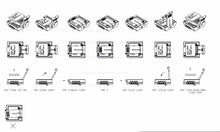 Load image into Gallery viewer, SOP8 200mil adapter IC socket  BIOS flash socket  top quality, made in Taiwan
