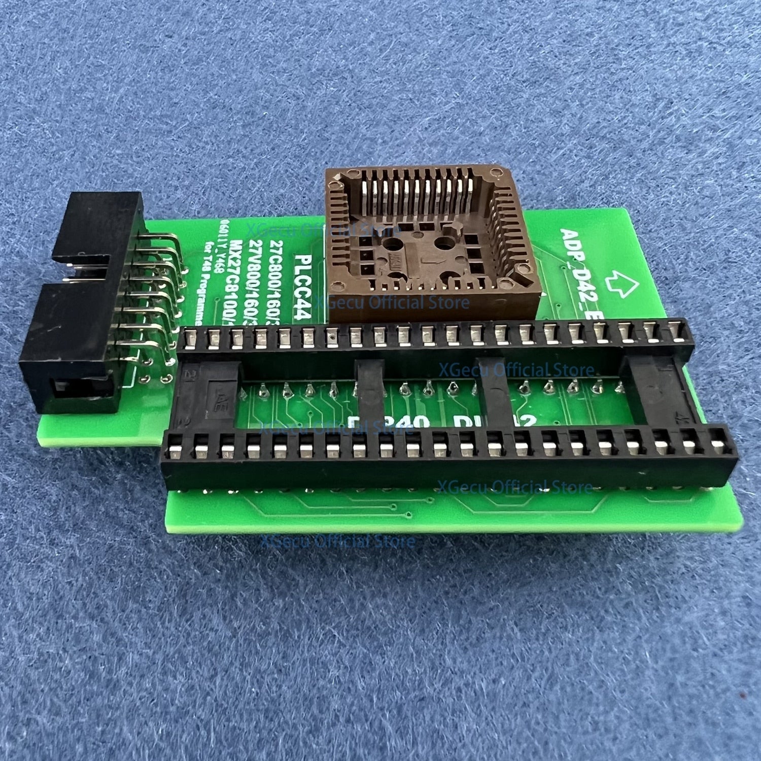 XGecu ADP_D42_EX-A adapter / Socket for PLCC44 DIP42 27Cxxx 27Vxxx EE