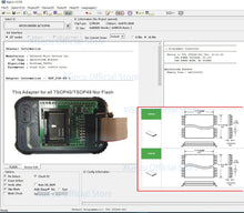 Load image into Gallery viewer, 100% original XGecu ADP_F48_EX-1 TSOP48  special adapter for Nor Flash only use on T48 (TL866-3G) programmer
