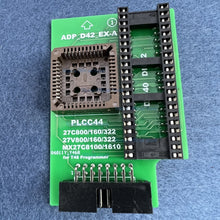 Load image into Gallery viewer, XGecu ADP_D42_EX-A adapter / Socket for PLCC44 DIP42 27Cxxx 27Vxxx EEPROM only use on (TL866-3G) XGecu T48 programmer
