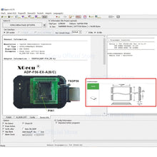 Load image into Gallery viewer, TSOP56 3 IN 1 adapter kit can only work on XGecu T48 progammer ADP_F56_EX-A  ADP_F56_EX-B ADP_F56_EX-C for Flash EPROM
